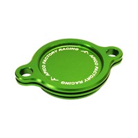 OIL FILTER COVER KAWASAKI/SUZUKI KX250F 05-26, KX250X 21-26, RM-Z250 05-06 GREEN